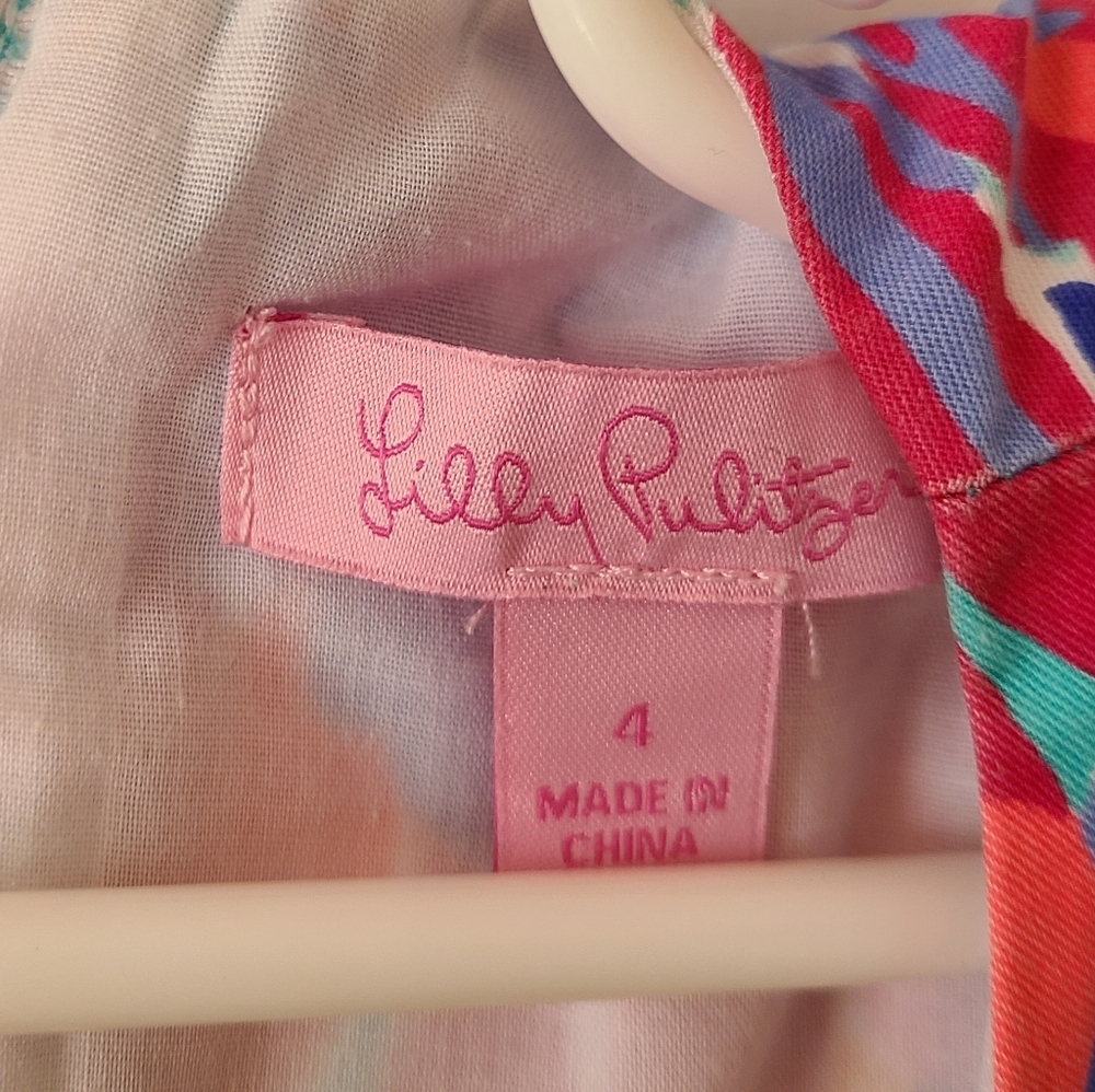 Lilly Pulitzer Coral Peiny Shift - Picture 3 of 3